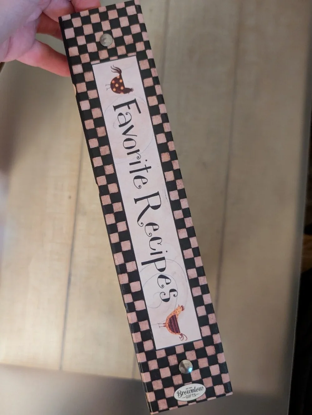 Unused Dan DiPaolo Recipe Binder